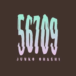 Junko Ohashi Telephone Number 56709 Print T-Shirt