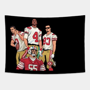 Bang Bang 49 ers gang ,49; ers footbal funny cute  victor design Tapestry