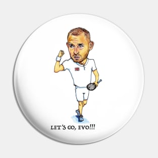 Dan Evans Pro tennis player Pin