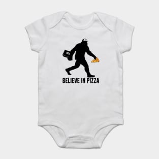 Believe In Pizza Funny Sassy Sasquatch, Bigfoot Cryptid Yeti Yowi