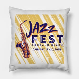 Pompano Beach festival Pillow