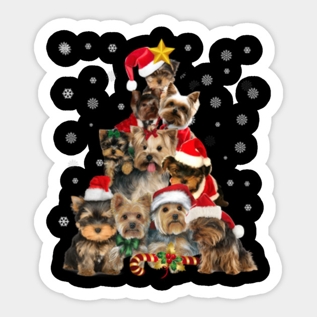 yorkie christmas sweater