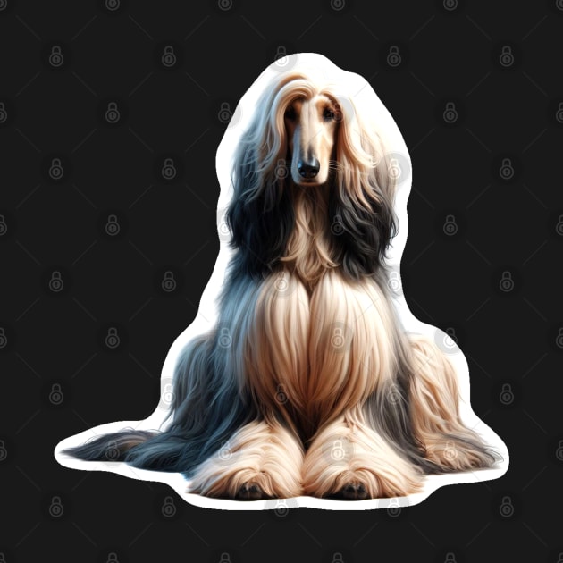 Afghan Hound by millersye