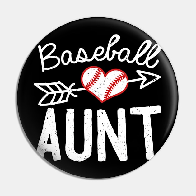 Baseball Aunt Pin by Vigo