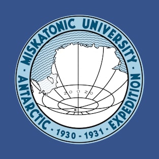 Miskatonic University Antarctic Expedition Logo T-Shirt