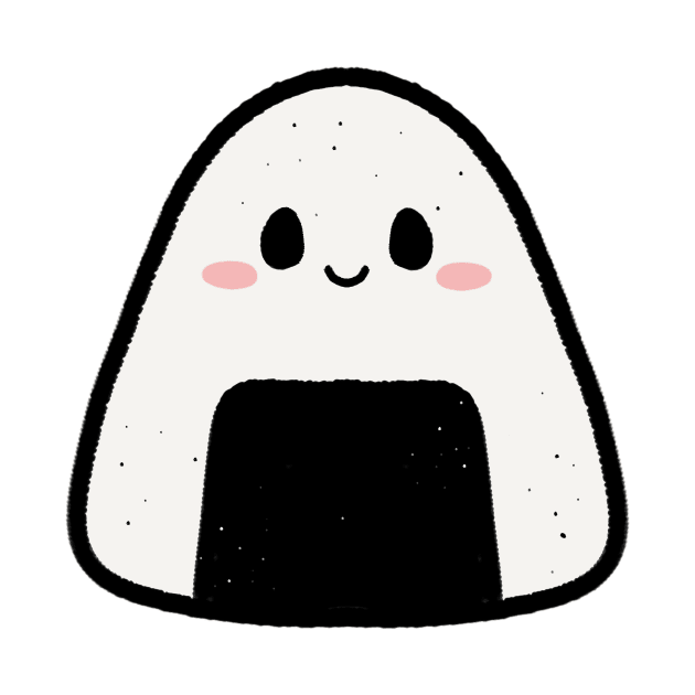 Kawaii Onigiri by medimidoodles