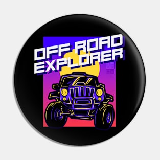 Off Road Explorer 4x4 Pin