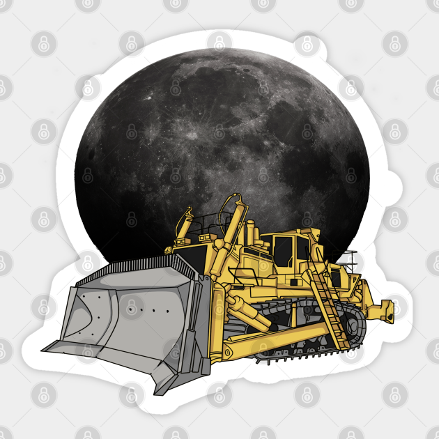 Dozer In Space - Dozer - Sticker