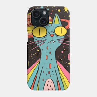 Cosmic Kitty Phone Case