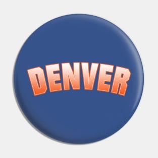 Vintage Denver Broncos Pin