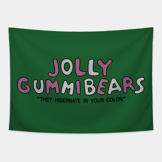 Jolly Gummibears Tapestry by saintpetty