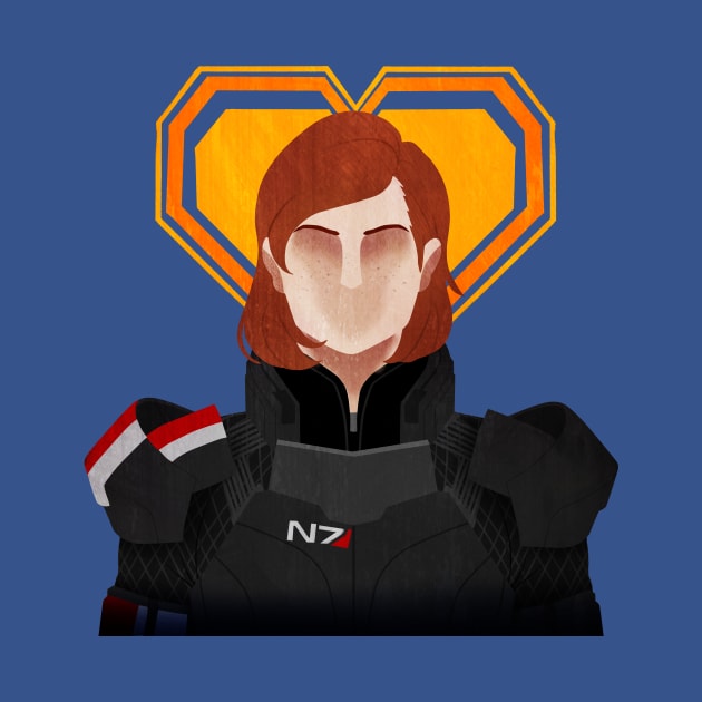 N7 Keep - (Jane) Shepard by shadyfolk