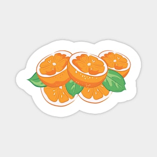 Fresh Oranges Magnet