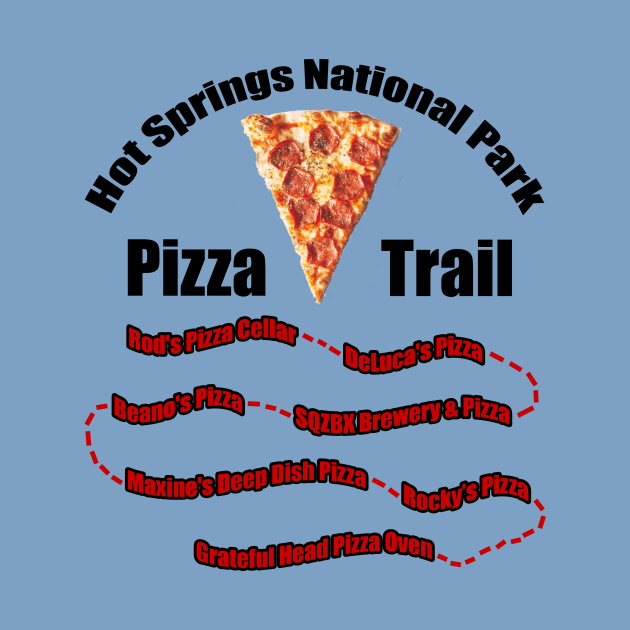 Hot Springs National Park Pizza Trail by HotSpringsTips