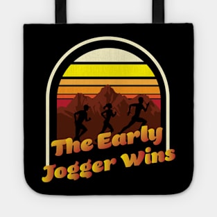 Funny Marathon Running and Cross Country Trail Runner Tote
