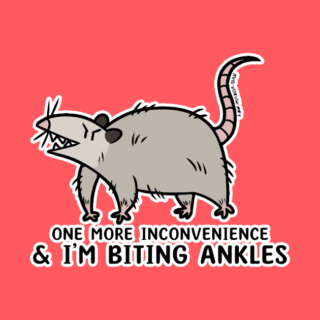 Ankle Biter - Possum by MissOstrich