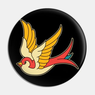 tattoo bird Pin