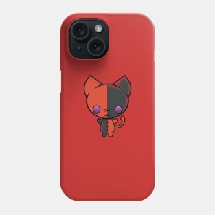 Red Harlekitten Phone Case