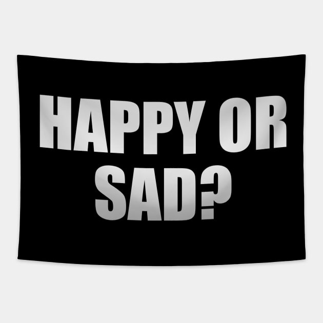 Happy or sad? Tapestry by Geometric Designs