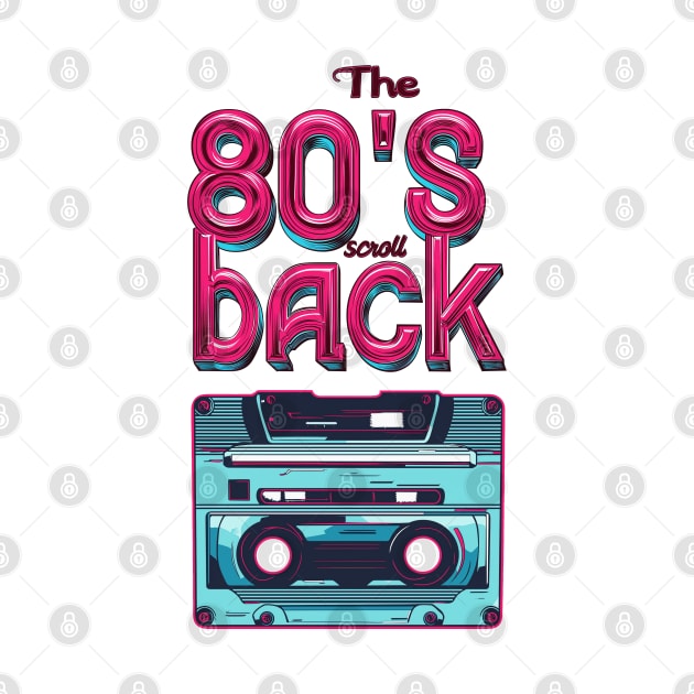 80's back cassette by GraphGeek