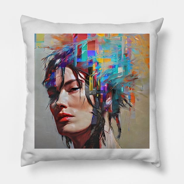 Image of Lena Pillow by bogfl