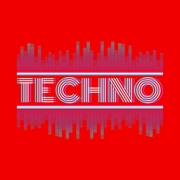 Techno Electronic Style by avshirtnation