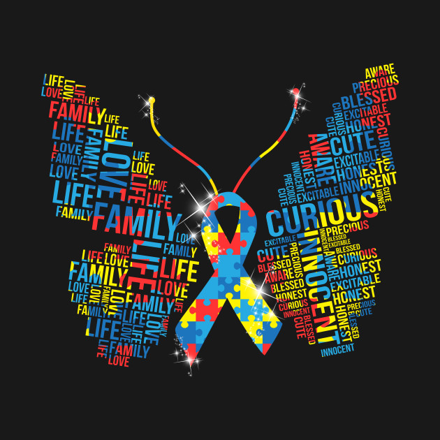 Disover Butterfly Autism Awareness - Autism Awareness - T-Shirt