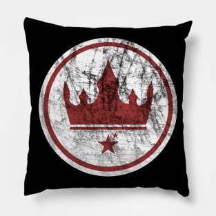 New Monarchy - distressed Pillow