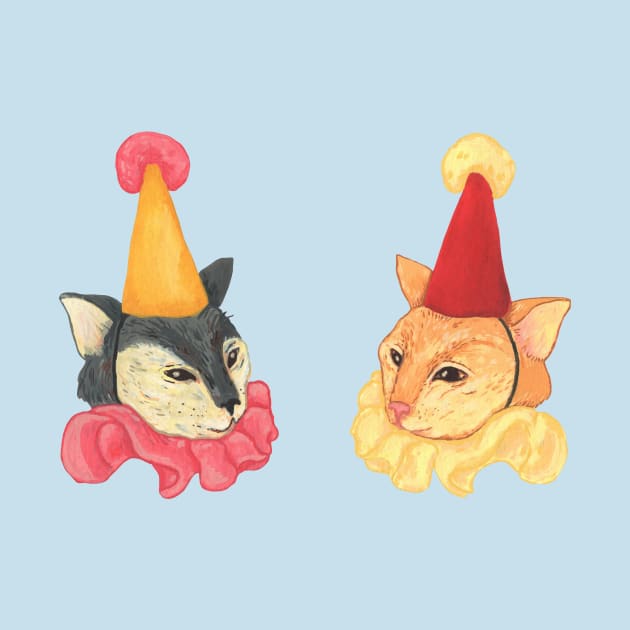 Cat Jesters by JuniperMew