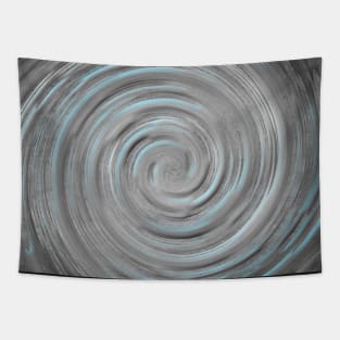 Blue whirling Tapestry