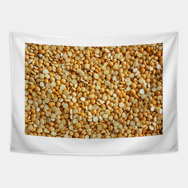 Yellow Split Peas Tapestry by pinkal