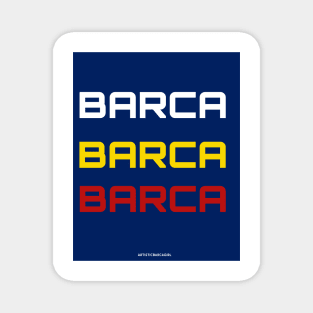 barca barca barca Magnet