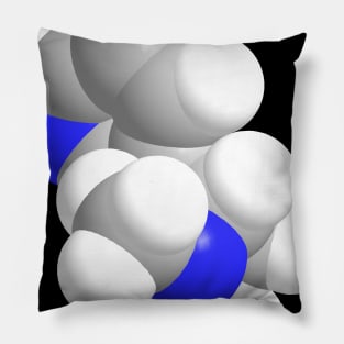 Nicotine Molecule Chemistry Pillow