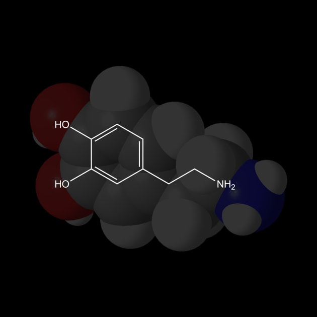 Dopamine Molecule Chemistry by ChemECool