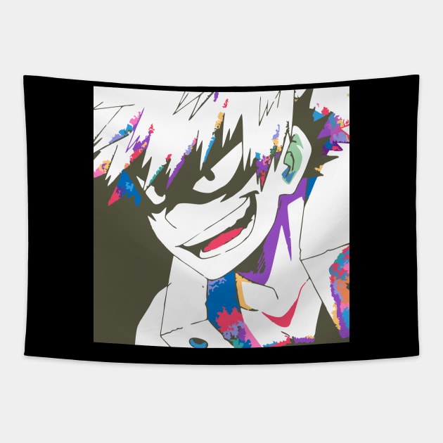 Bakugo BNHA Tapestry by BarnawiMT