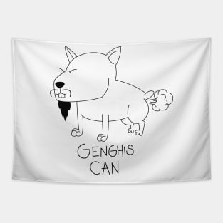 Genghis Can Tapestry