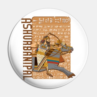 King Ashurbanipal Pin