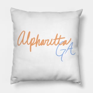 Alpharetta GA Pillow