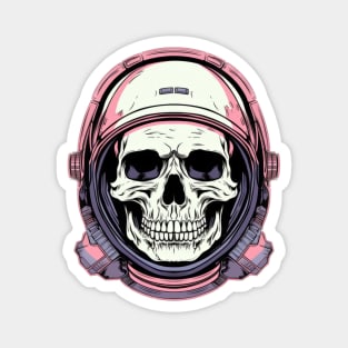 Skull with Helmet Magnet