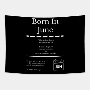 Born in June Tapestry