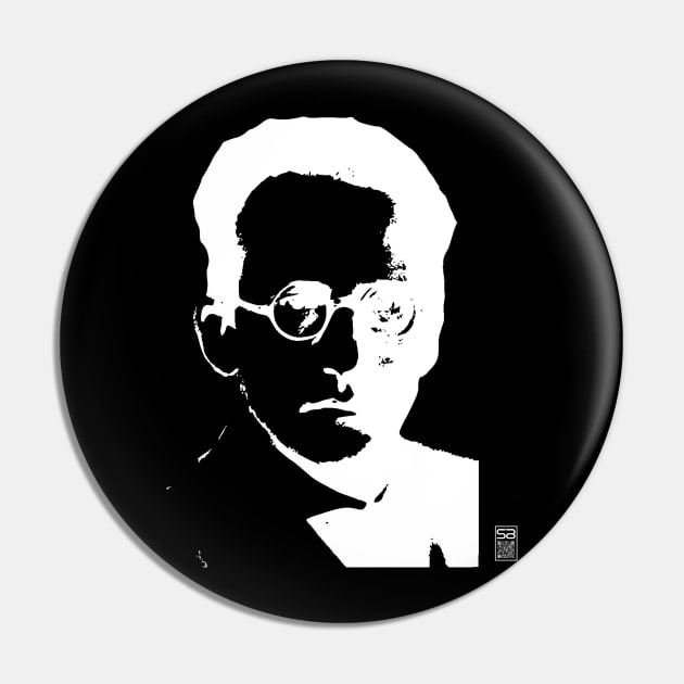 Erwin Schrodinger Alternate (light design) Pin by JSnipe