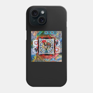 Portuguese folk art Phone Case