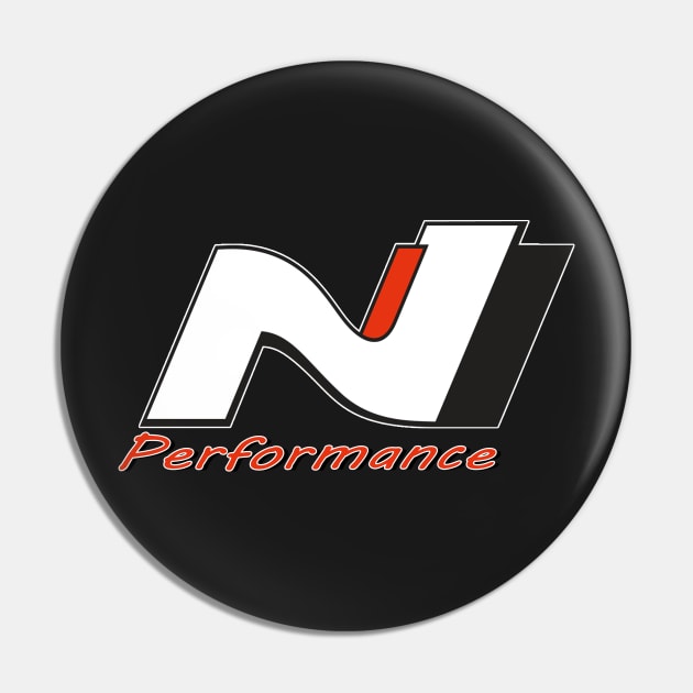 N Performance red Pin by CarEnthusast