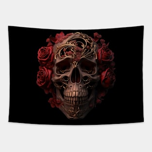 Skull & Roses Tapestry