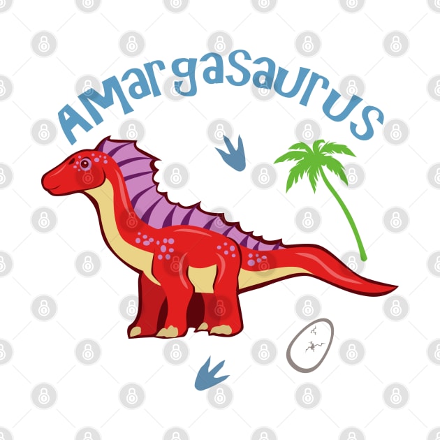 Cute Amargasaurus by SakuraDragon