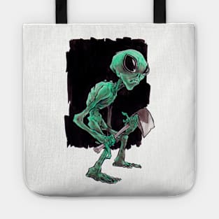 unfriendly visitor Tote