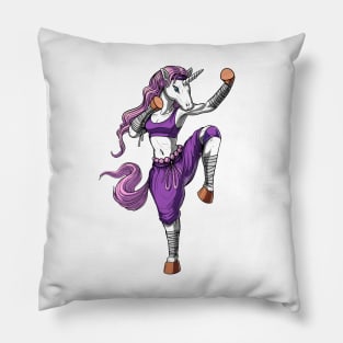 Unicorn Kickboxing Ninja Pillow