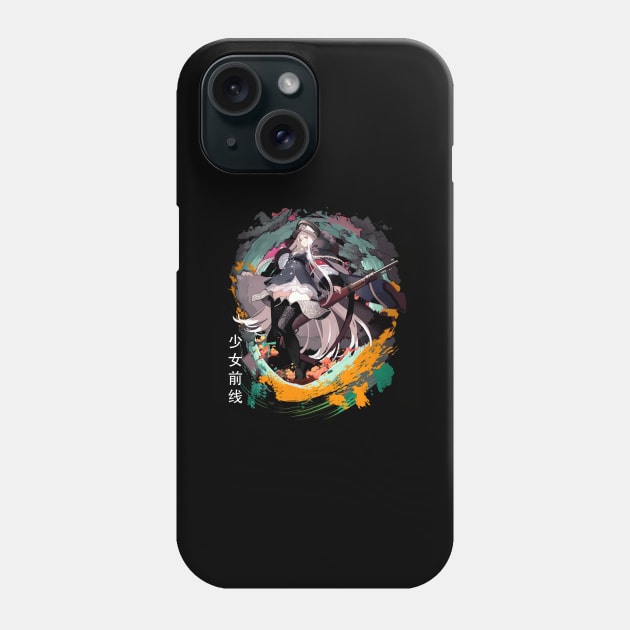 K2 The Commando Doll - Girls Tee Frontline Phone Case by WalkTogether