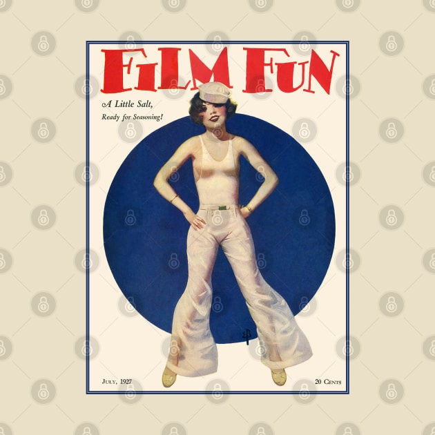 Film Fun vintage 1920s magazine cover by Teessential