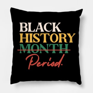 Black History Month Period Pillow